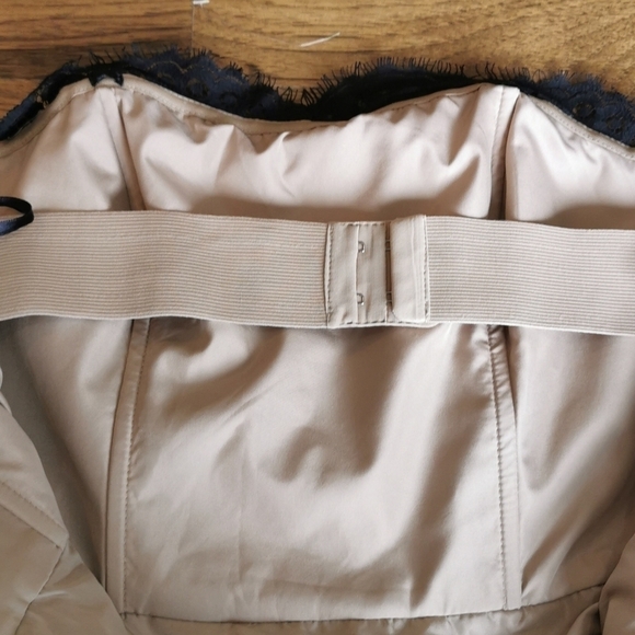 Robert Rodriguez Black Lace Strapless Dress 6 - Picture 9 of 11